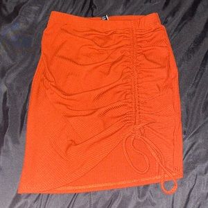 Orange Mini Skirt 🍊